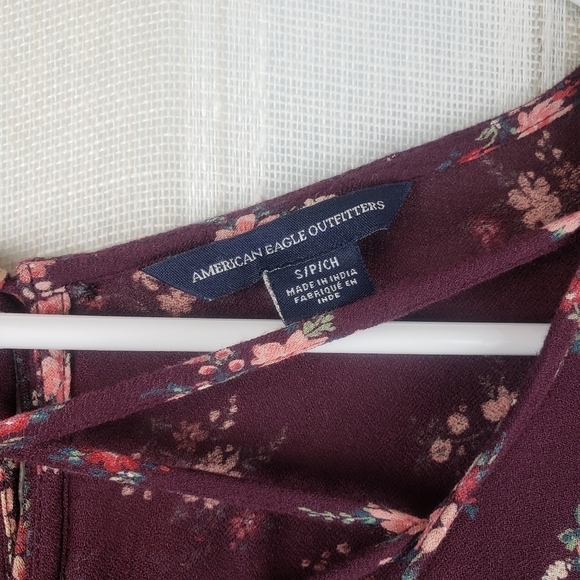 American Eagle Romper Floral Boho Size‎ Small - Picture 8 of 10